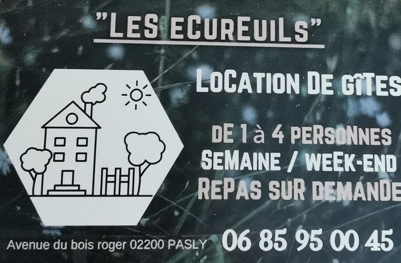 Ferienwohnung Les Ecureuils Pasly Exterior foto